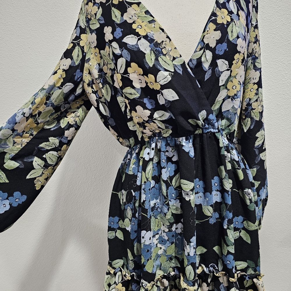 Melonie Floral Dress - Picture 2 of 7